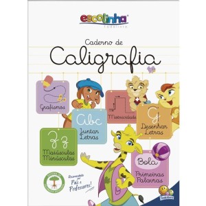 Livro Caligrafia Escolinha Caligrafia 32p20x27c-107826-27908