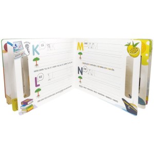 Livro Caligrafia Escolinha Escre Apag.let Maisc-107830-85383