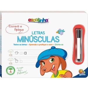 Livro Caligrafia Escolinha Escre Apag.let Minus-107831-93518