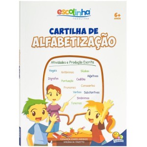 Livro Cartilha Escolinha Alfabetiz.88p.20x27c-107827-54553