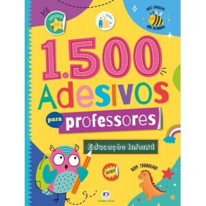 Livro Com Adesivos Educacao Infantil C/1500ades.-110896-83901