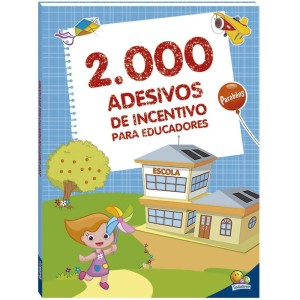 Livro Com Adesivos Incentivo Educadores C/2000-107814-47253