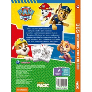 Livro Infantil Colorir 365 Desenhos Patrulha Canina-110890-31225