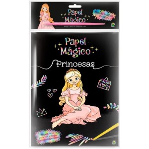 Papel A4 Color Papel Magico Princesas 5fls-107870-61928