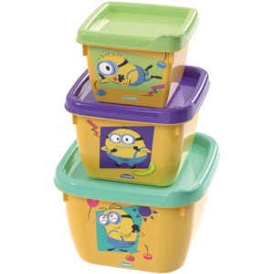 Pote Plastico Cj 3 Pte Conect Qd Minions (s)-110496-25603