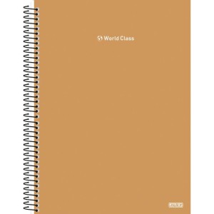 Caderno 10x1 Capa Dura World Class 160f-109883-22711