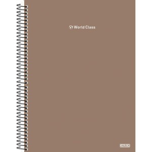 Caderno 10x1 Capa Dura World Class 160f-109883-67261