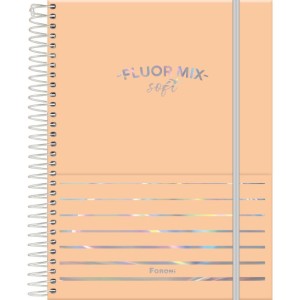 Caderno 10x1 Cp.dura Colegial Fluor Mix Soft 160f-110597-11130