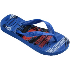 Chinelo Havaianas Infantil Kids Cars 25/6 Azul Estrela-108145-42587