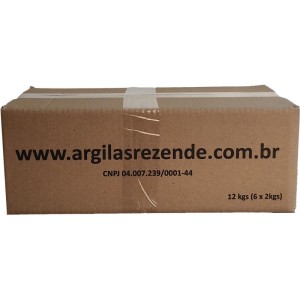 Argila Escolar Vermelha Po C/6pts.c/2kilo Cad-108677-67548