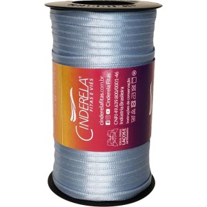 Fita De Cetim 04mm 100m. Azul Claro-111499-59847