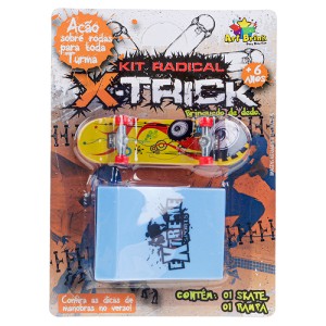 Skate De Dedo Com Rampa Obstaculo-842193