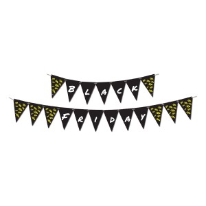 Faixa Decorativa Black Friday 12 Unidades