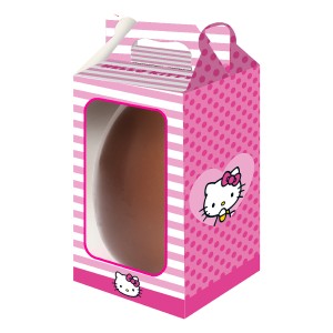 Caixa Ovo Vertical Hello Kitty Rosa 3 Unidades-111767