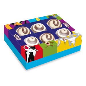 Caixa 6 Bombons Looney Tunes 6 Unidades-111913