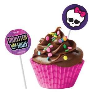 Bandeirinha Para Docinhos Monster High 96 Unidades-111678