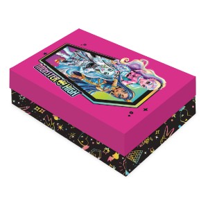 Caixa Presente Retangular M Monster High 6 Unidades-111687