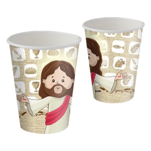 Copo Papel 200ml Pascoa Jesus 96 Unidades-111821