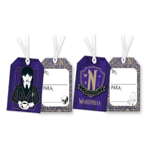 Tag Fest Wandinha 96 Unidades