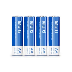 Pilhas Recarregaveis Aa (2500mah) - 4 Unidades-CB052