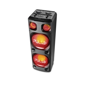 Pulse Super Torre Double 15'' 4000w Bt/aux/sd/usb/fm/led-SP1000