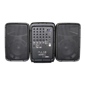 Pulsepro Sistema De Som Ativo 2 Caixas 8" 100 + 100 W + Mixer-SP373