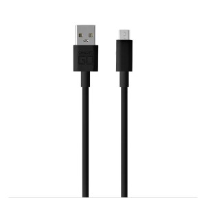 Smartogo Cabo Micro Usb Blindado 1,2 Metros Preto-WI404