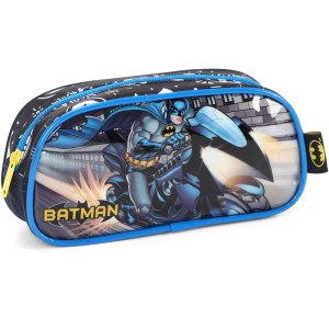 Estojo Tecido Batman 1ziper Azul-107055-44429