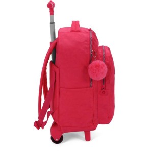 Mochila Com Rodinha Up4you Crinkle G Pink-107124-21554