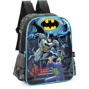 Mochila Infantil Batman G Preta-107054-91143