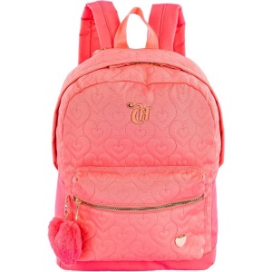 Mochila Capricho Crush G Pessego 42cm-109199-49271