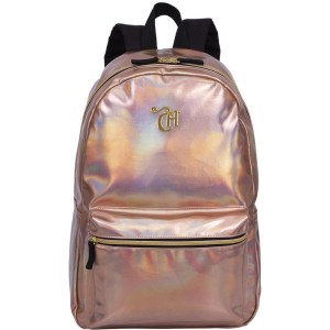 Mochila Capricho Metallic G Dourada 44-109197-60909