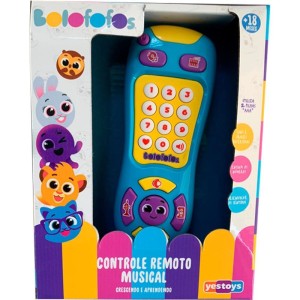 Brinquedo Educativo Controle Remoto Musical Bolofo-107980-13517