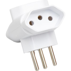 Adaptador Para Tomada Pino Multiplicador Tripolar Br-111153-57716