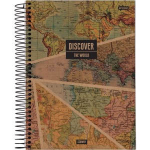 Caderno 10x1 Capa Dura Eco Way 160fls.-090155-30278