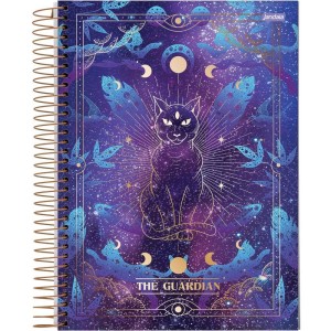 Caderno 10x1 Capa Dura Mystic 160fls.-087087-84523