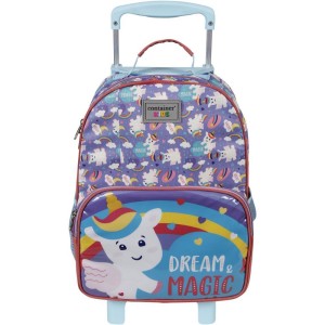 Mochila Infantil Com Rodinha Container Kids Unicornio G-109018-27495