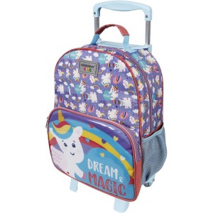 Mochila Infantil Com Rodinha Container Kids Unicornio G-109018-95654