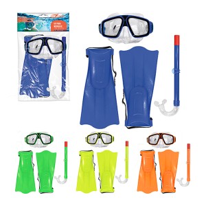 Kit Mergulho C/snorkel Pe De Pato Juvenil-839817-54823