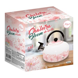 Chaleira Inox Bloom 1,8l Com Apito-837047-61162