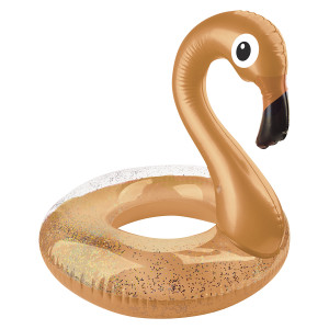 Boia Circular Flamingo Com Glitter 82cm-841834-40268
