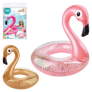Boia Circular Flamingo Com Glitter 82cm-841834