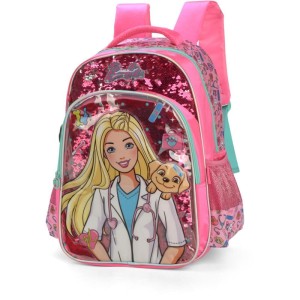 Mochila Infantil Barbie G Pink-107083-23166