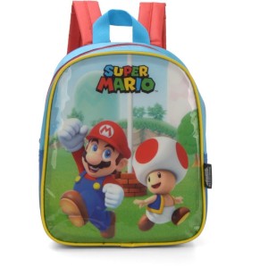 Mochila Infantil Super Mario Bros Petit P Azul-107034-20920