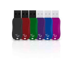 Pendrive Titan Colors 8gb:pr(10u)+az/verm/verd/rox/ros(2u Cad)-PD720