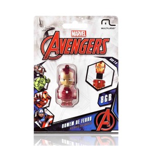 Pendrive Avengers Marvel Vingadores - Homem De Ferro 8gb-PD081-68118