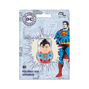 Pen Drive Dc Comics - Super Homem 8gb-PD086-44090