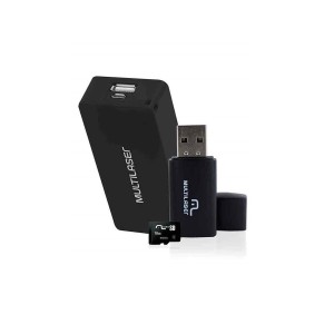 Power Bank 4000mah+pendrive+cartao De Memoria Cl10 16gb-MC220