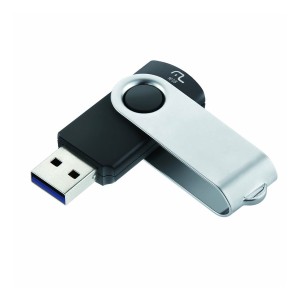 Pendrive Usb 3.0 Twist Preto 16gb-PD988