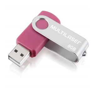 Pendrive Twist Rosa 8gb-PD687